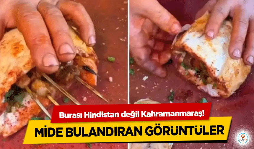 Burası Hindistan değil Kahramanmaraş! Mide Bulandıran Görüntüler