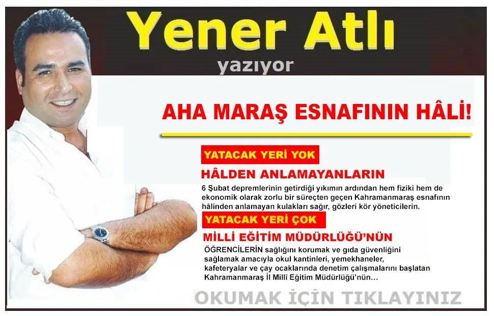 Aha Maraş Esnafının Hali
