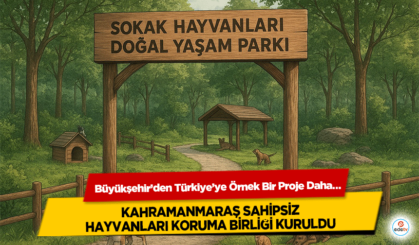 Kahramanmaraş Sahipsiz Hayvanları Koruma Birliği Kuruldu!