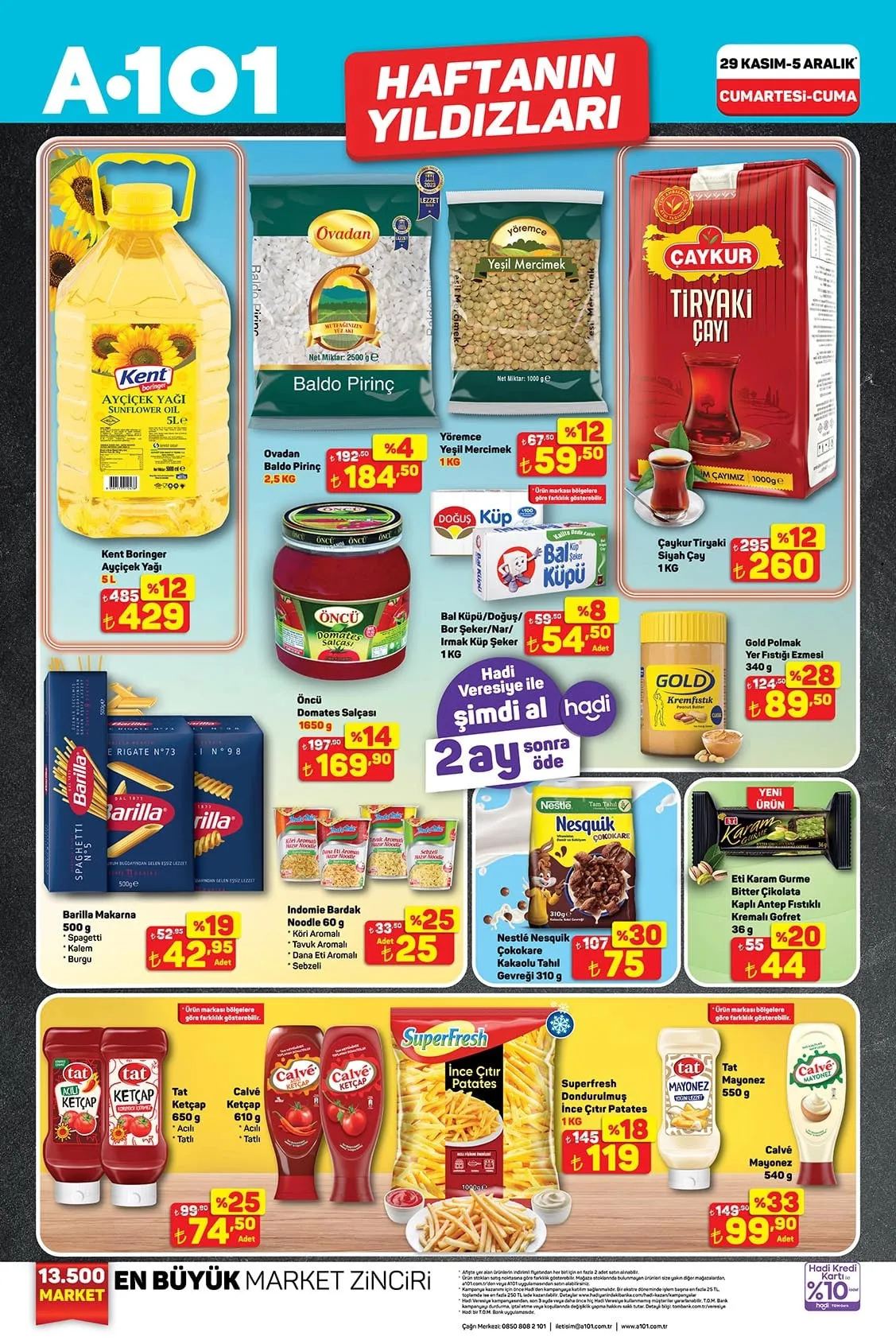 A101 29 Kasim 2025 Aktuel Urunler Katalogu