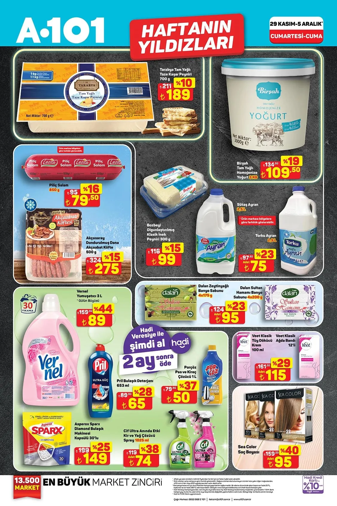 A101 29 Kasim 2025 Haftanin Yildizlari