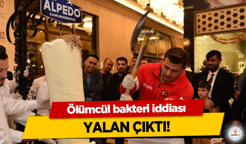 Ölümcül bakteri iddiası Yalan Çıktı!
