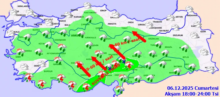 Hazirlikli Olun 8 Il Icin Ozel Uyari Yapildi Kuvvetli Yagacak Kar Birakacak 3