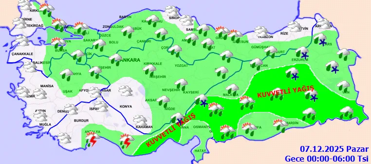 Hazirlikli Olun 8 Il Icin Ozel Uyari Yapildi Kuvvetli Yagacak Kar Birakacak 4