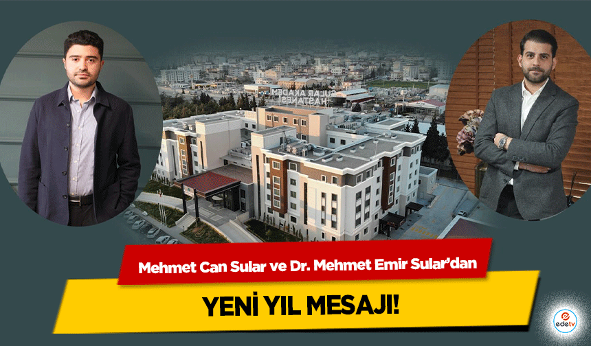 Mehmet Can Sular ve Dr. Mehmet Emir Sular’dan yeni yıl mesajı!