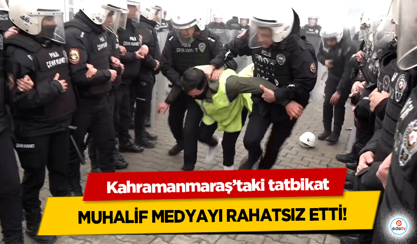 Kahramanmaraş’taki tatbikat Muhalif Medyayı Rahatsız Etti!