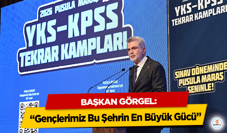 Başkan Görgel: “Gençlerimiz Bu Şehrin En Büyük Gücü”
