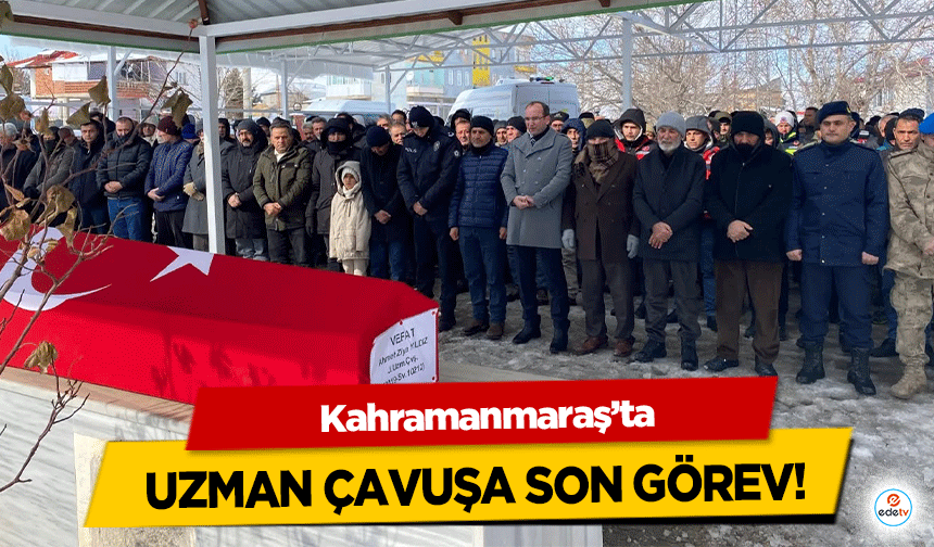 Afşinli Uzman Çavuş Ahmet Ziya Yıldız Son Yolculuğuna Uğurlandı!