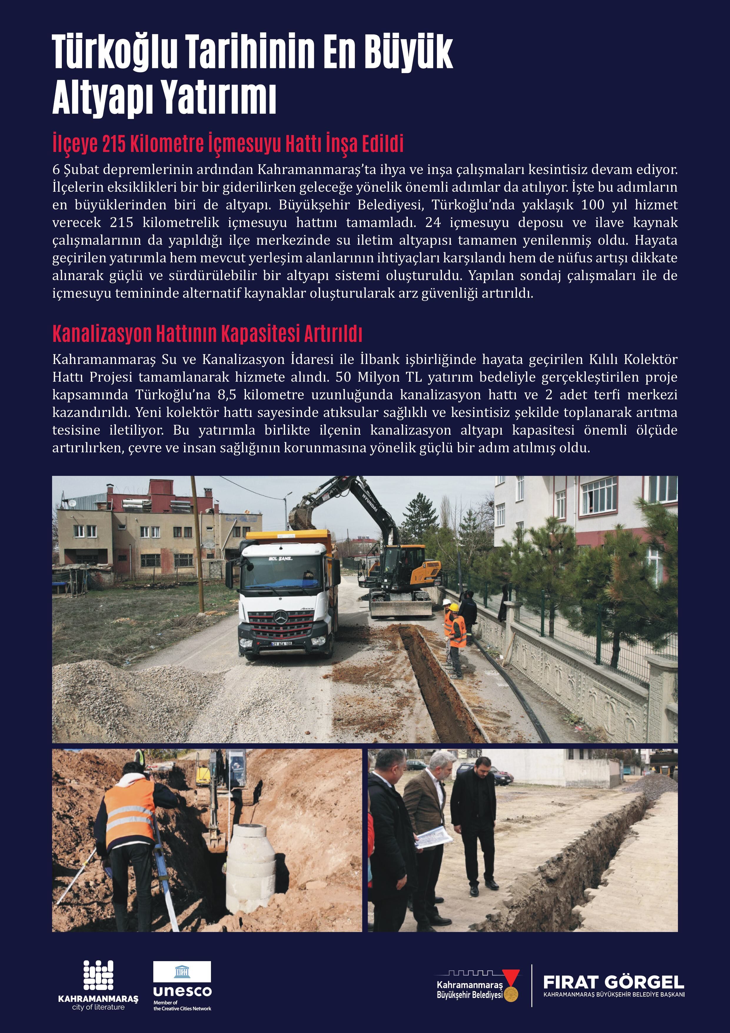Türkoğlu Yatırım Bülteni Görüntüler 1