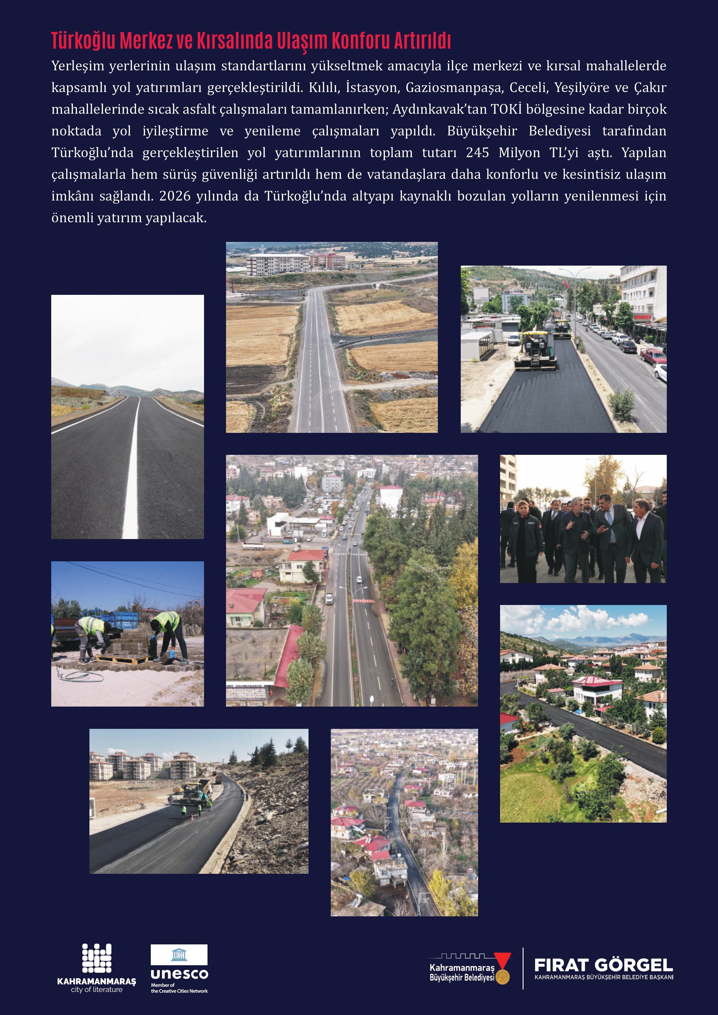 Türkoğlu Yatırım Bülteni Görüntüler 3