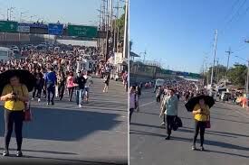 Savaş yüzünden Benzin bitti, halk tabana kuvvet