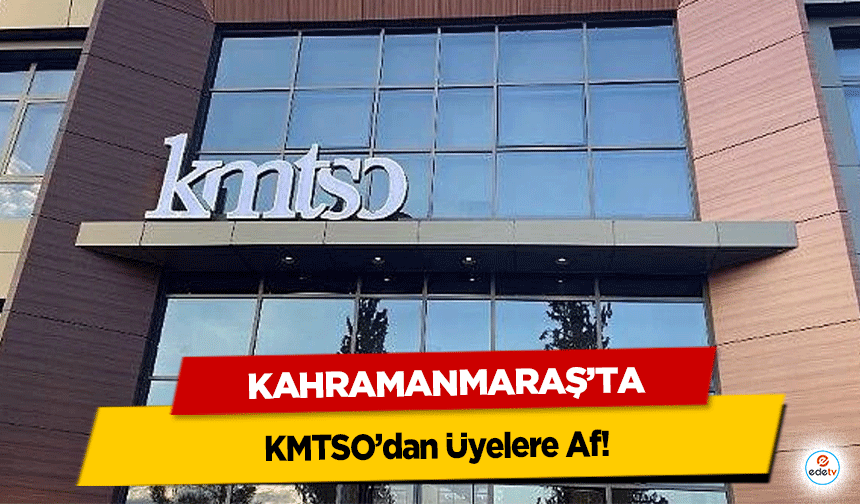 KMTSO’dan Üyelere Af!