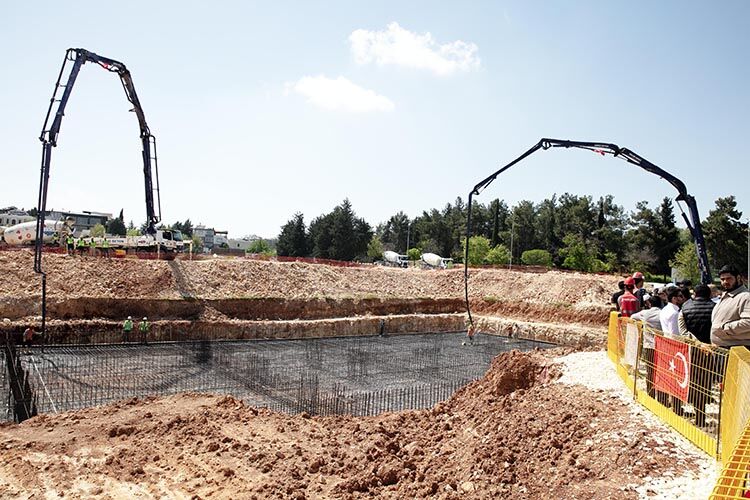 Konukoğlu Tazi̇ye Evi̇ni̇n Temeli̇ Atildi (6)