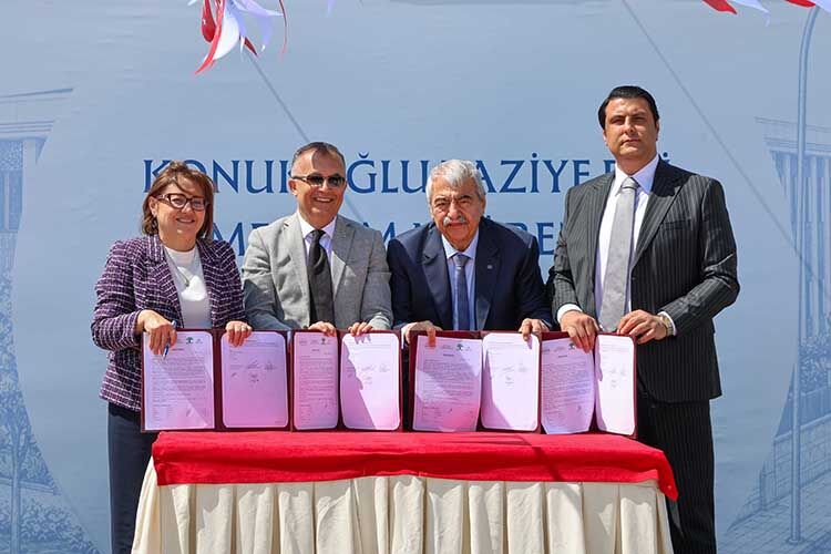 Konukoğlu Tazi̇ye Evi̇ni̇n Temeli̇ Atildi (7)