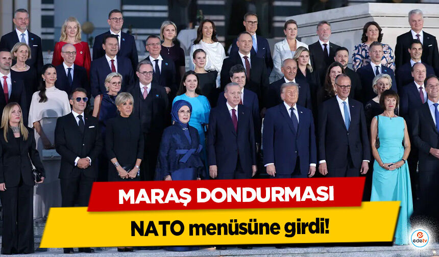 Maraş Dondurması NATO menüsüne girdi!