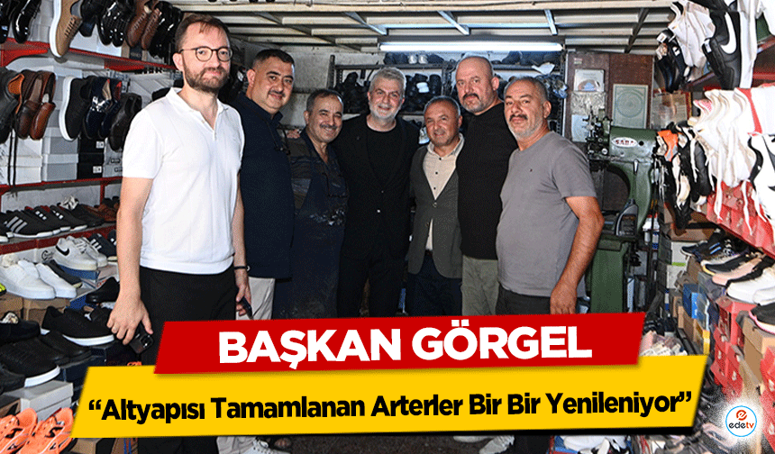 Başkan Görgel; “Altyapısı Tamamlanan Arterler Bir Bir Yenileniyor”