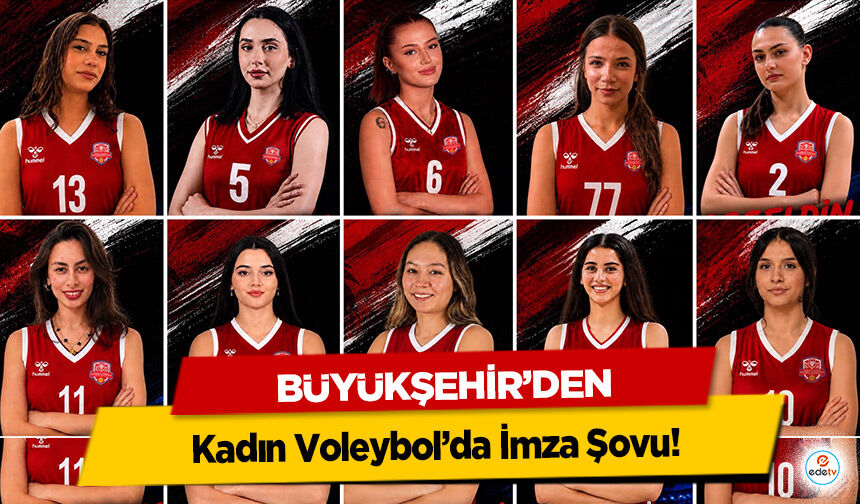 Büyükşehir’den Kadın Voleybol’da İmza Şovu!