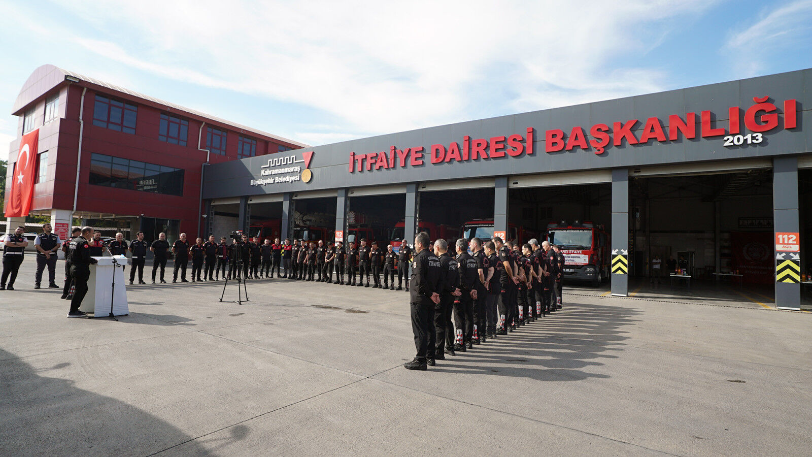 Kahramanmaraş’ta Kahraman İtfaiyecilerin Haftası Kutlanıyor!