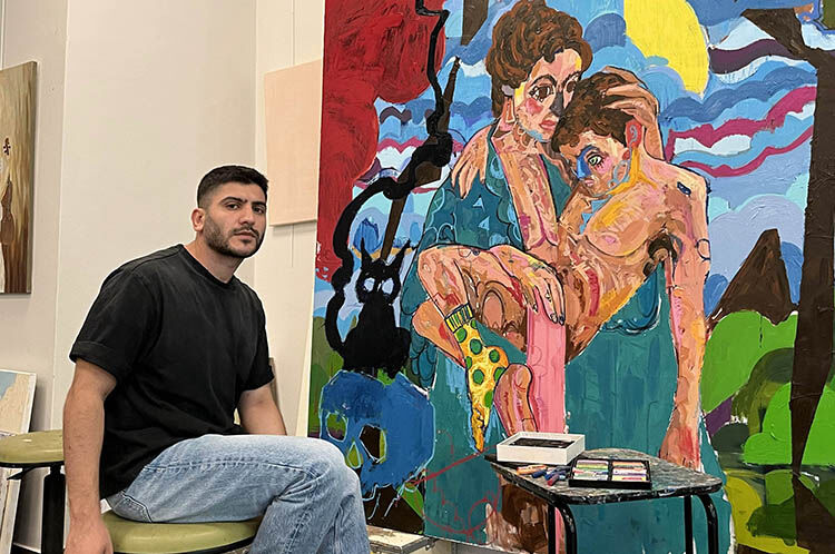 Ressam Talha Kılıç Sanko Sanat Galerisinde Resim Sergisi Açtı