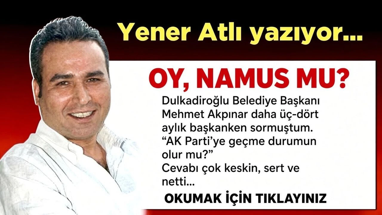 Oy, Namus Mu