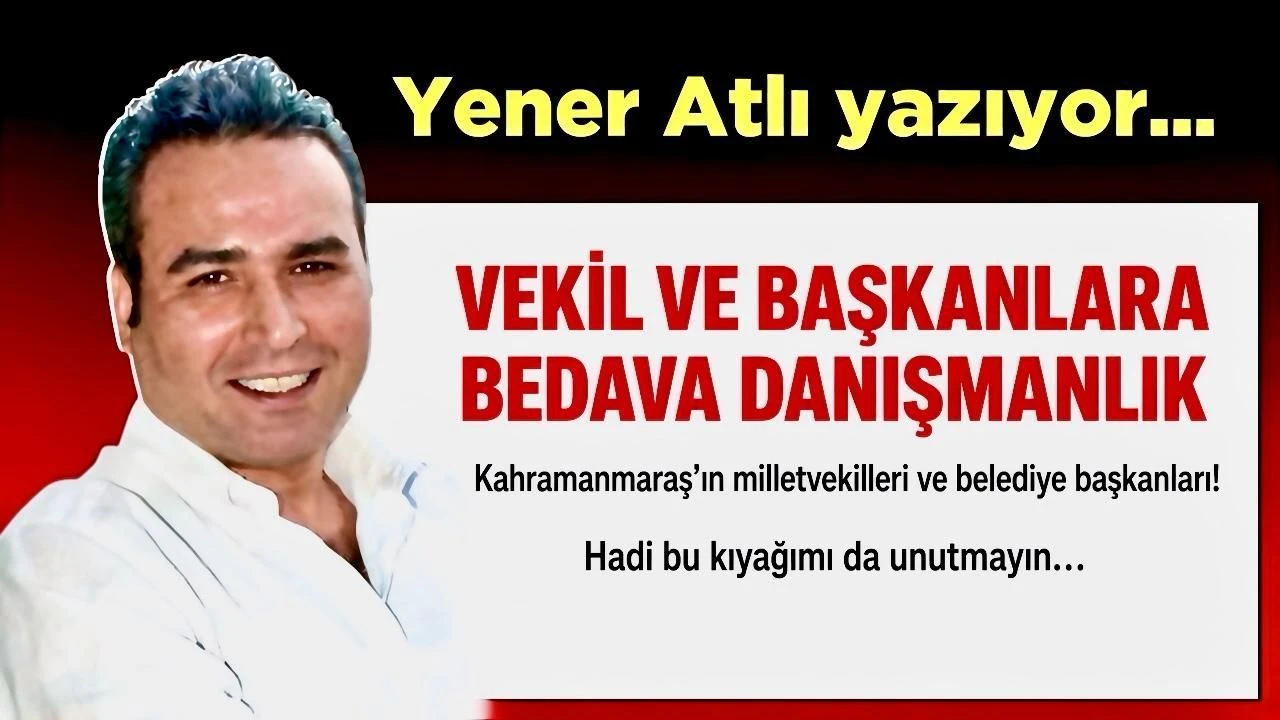 Veki̇l Ve Başkanlara Bedava Danişmanlik