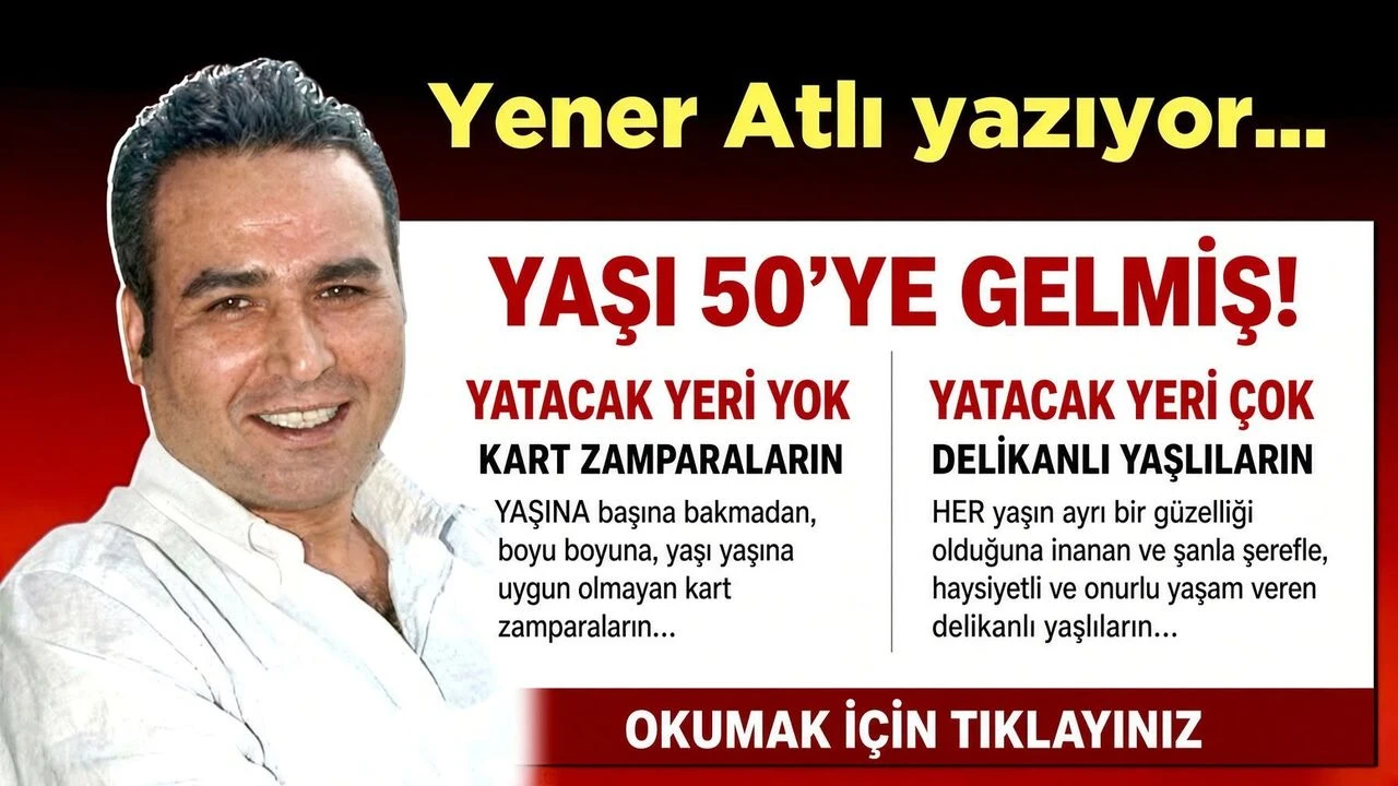 Yaşi 50’Ye Gelmi̇ş!